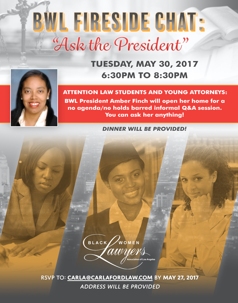 bwl fireside chat ask the president black women lawyers chat with the president flyer